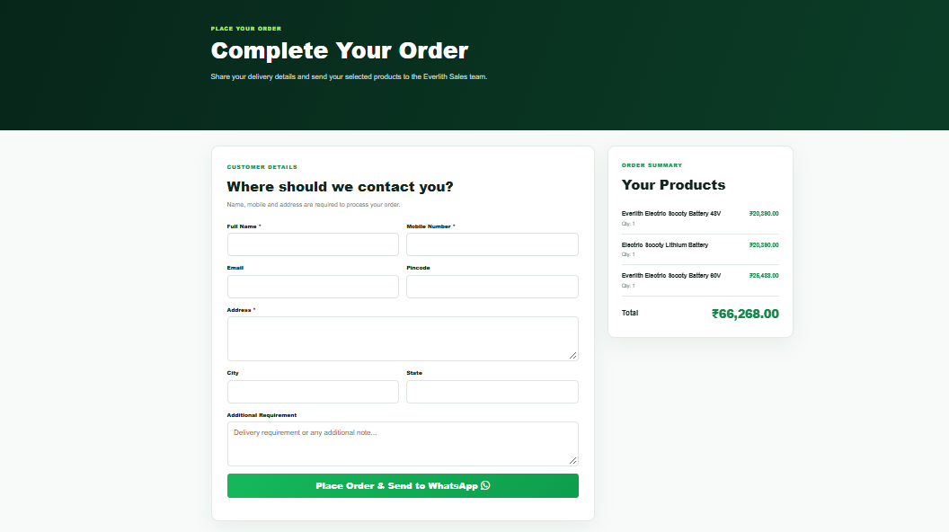 order